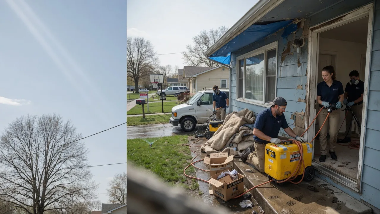 Basement Flood Cleanup in Leon, OK near me